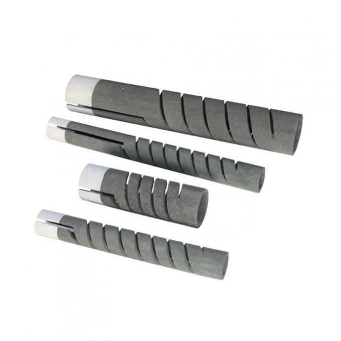 1500~1625°C Degree Double Spiral Sic Element High Temperature Resistance Silicon Carbide Heating  Element For Furnace 0