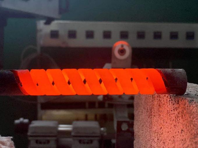 1500~1625°C Degree Double Spiral Sic Element High Temperature Resistance Silicon Carbide Heating  Element For Furnace 3