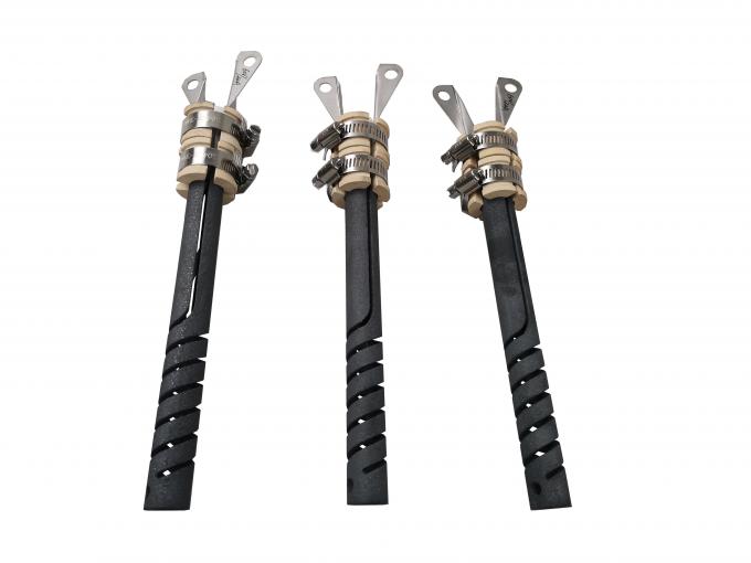 1500~1625°C Degree Double Spiral Sic Element High Temperature Resistance Silicon Carbide Heating  Element For Furnace 1