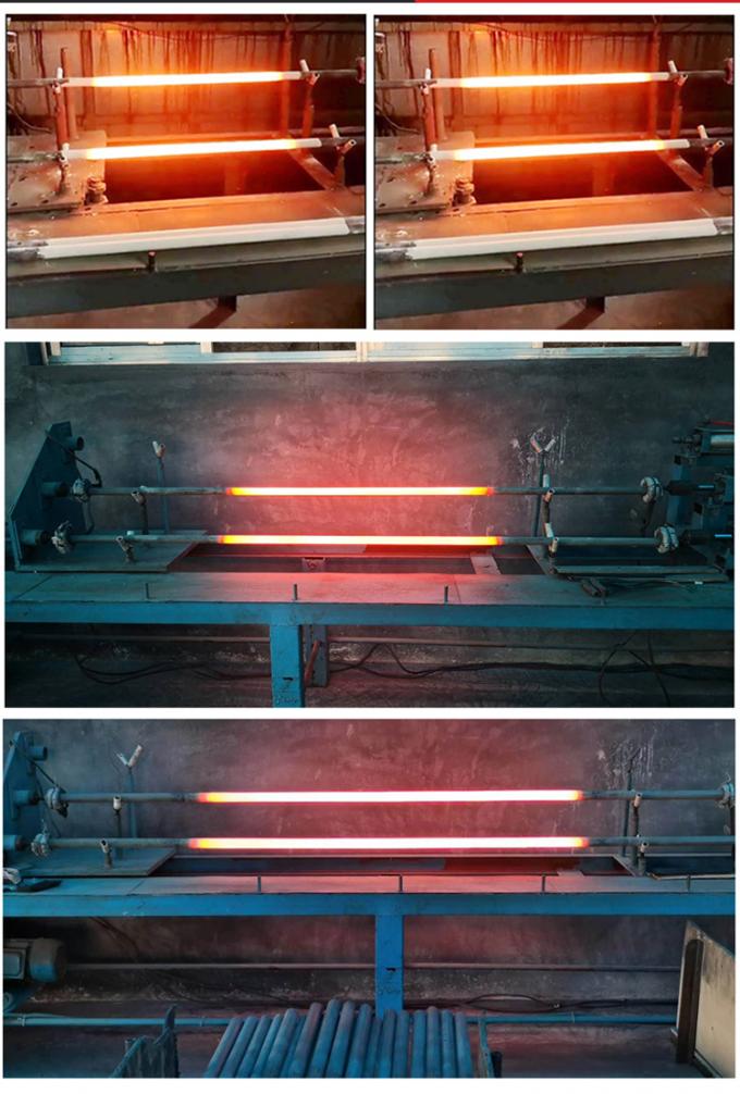 U Shape High Temperature Spiral  Silicon Carbide Electric Heating Elements Sic Heater For Furnace 1400°C 4