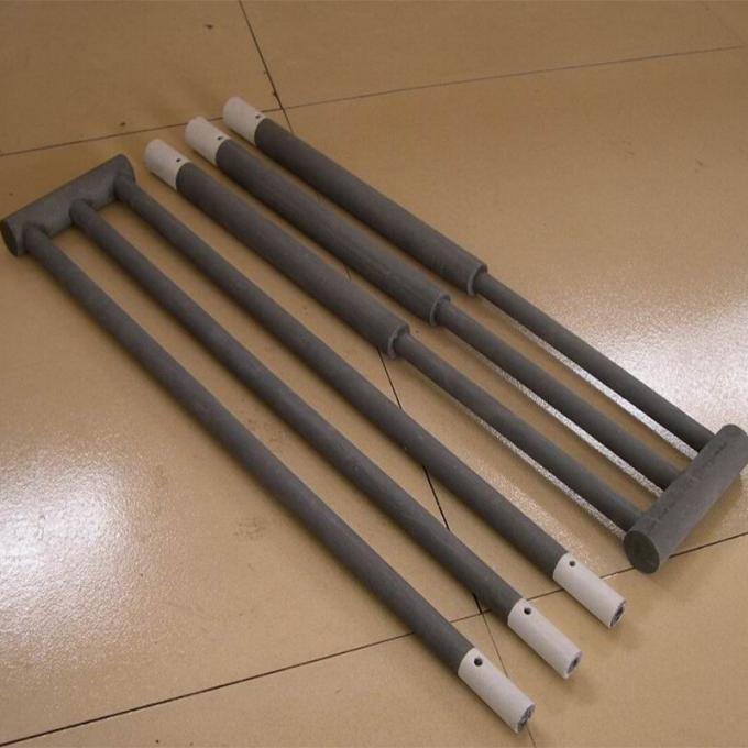 SiC عنصر التدفئة السيراميكي الكهربائي سليكون كاربيد سخان لفرن الزجاج 8