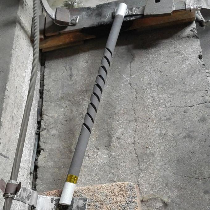 SiC عنصر التدفئة السيراميكي الكهربائي سليكون كاربيد سخان لفرن الزجاج 10