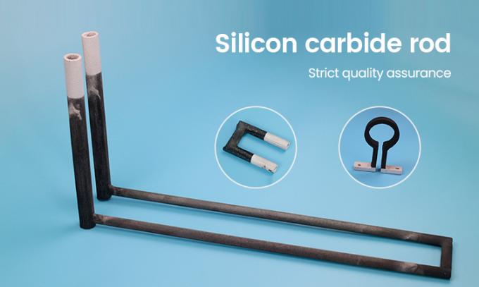 Max.1600°C Industrial Electric Heating Element Silicon Carbide Sic Heater For Furnace Kiln 0