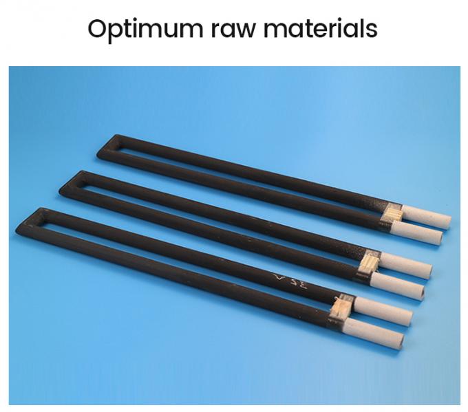 Max.1600°C Industrial Electric Heating Element Silicon Carbide Sic Heater For Furnace Kiln 3