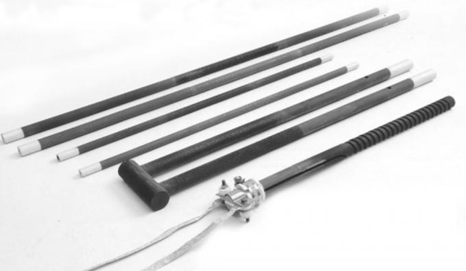 عناصر التسخين الكربيد السيليكوني مضادة للتآكل 1500 درجة مئوية للفرن 0